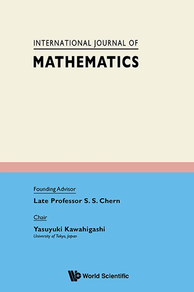 International Journal of Mathematics journal cover